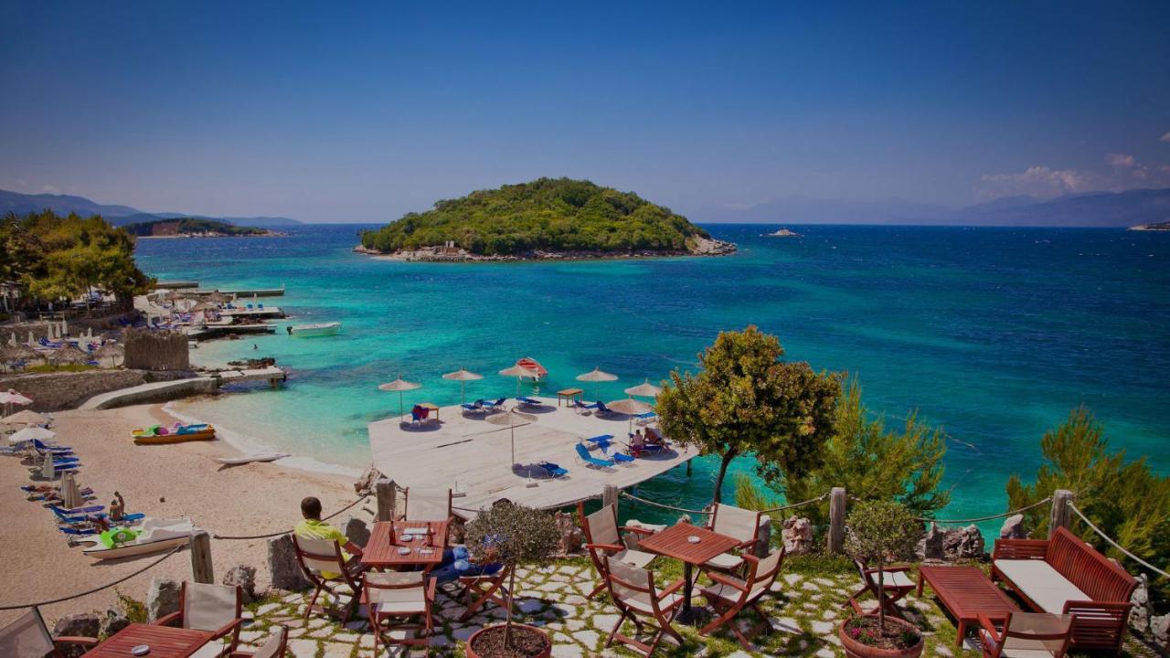 Guesthouse Flamur Ksamil Bagian luar foto